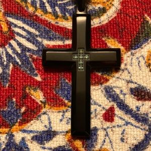 Men’s Primo stainless steel cross necklace